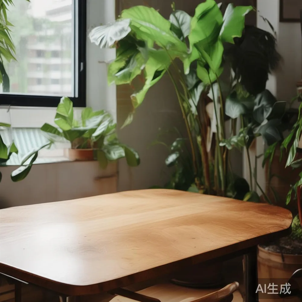 Caring for a Lacquered Scandinavian Furniture Surface in Singapore’s T — corner of a small condo apartment with wooden fl