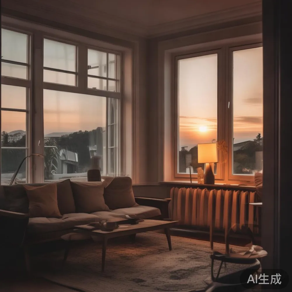 From Cart to Living Room: What Actually Happens When You Order Scandin — room setting at dusk with warm lamp light, film 