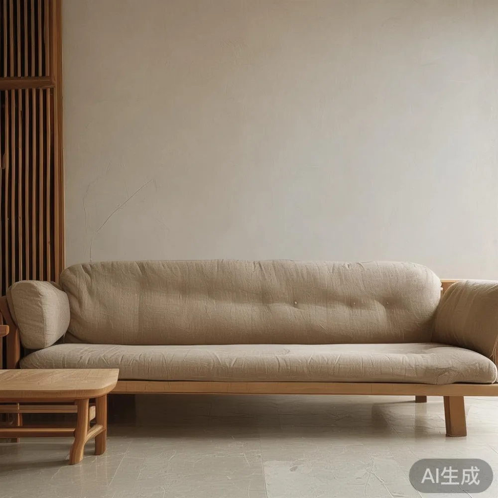 How Singapore's Humidity Affects Your Solid Wood Scandinavian Furnitur — staged against a plain wall with a linen sofa ne