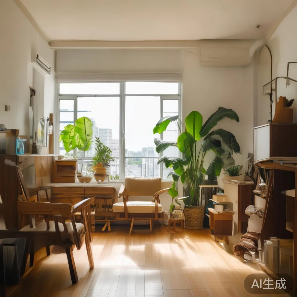 Humidity and Solid Wood Furniture in Singapore: What Tampines, Bedok a — corner of a small condo apartment with wooden fl