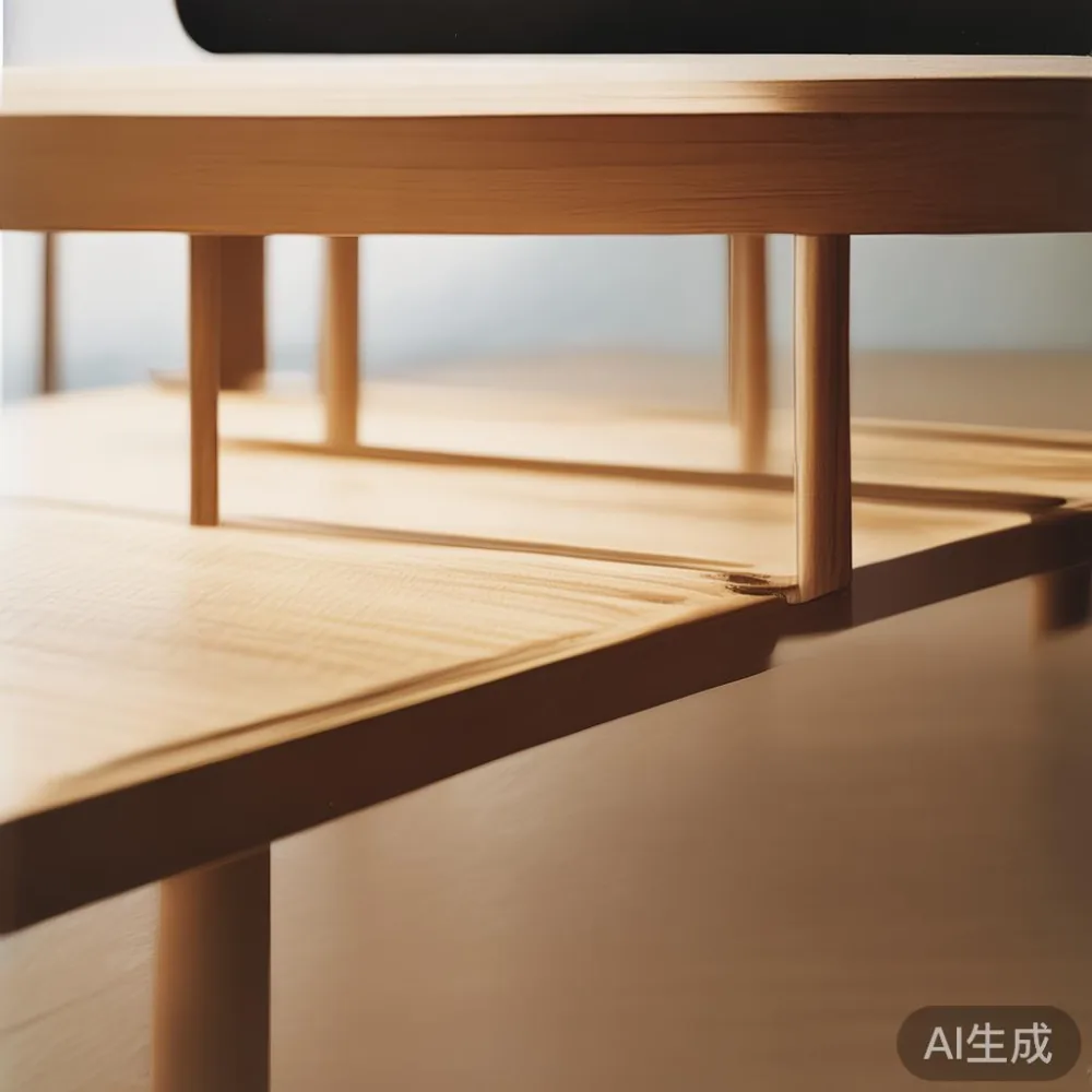 Right-Sized Scandinavian Furniture for Singapore HDB Living Rooms: A P — detail of the base and leg construction on a bed