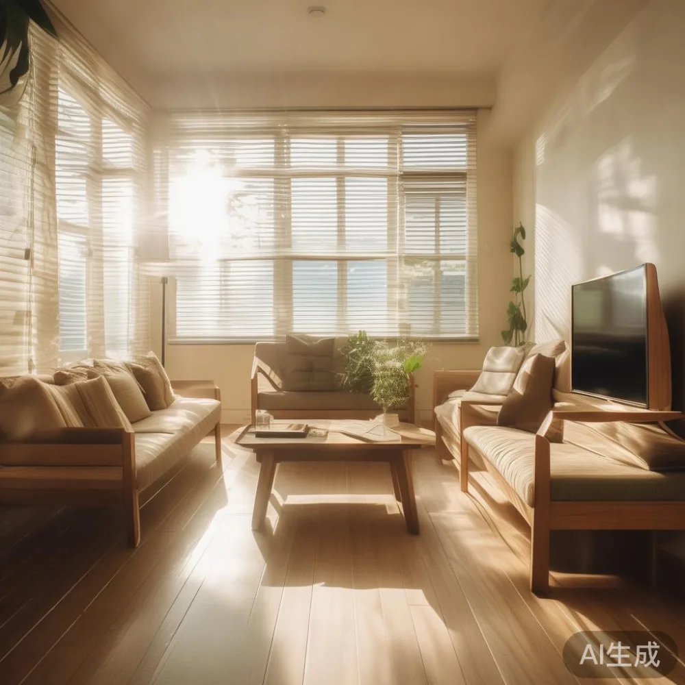 Right-Sized Scandinavian Furniture for Singapore HDB Living Rooms: A P — in a sunlit Singapore HDB living room, morning l