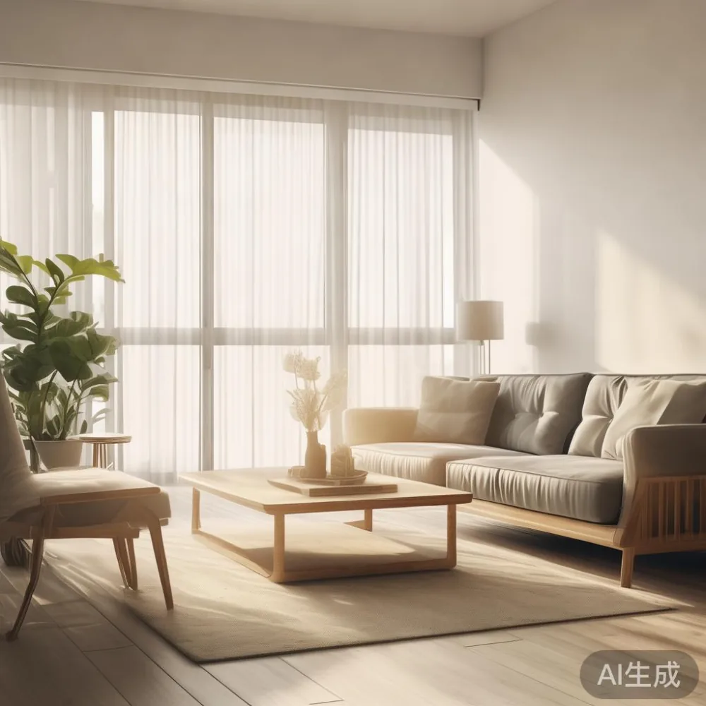 Singapore HDB Minimalist Furniture Matching Tips — in a sunlit Singapore HDB living room, morning l