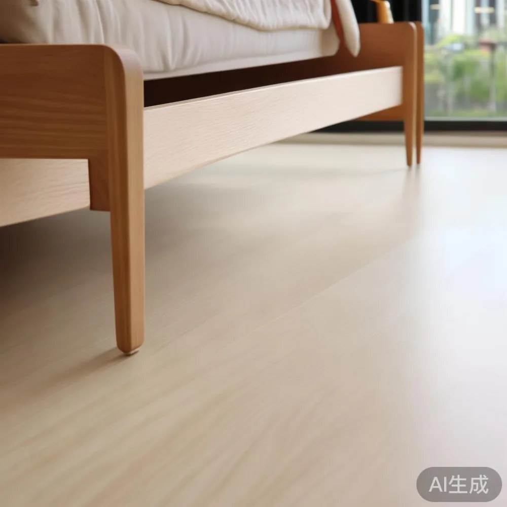 Maintaining Lacquered Furniture in Singapore's Humid Environment — detail of the base and leg construction on a bed