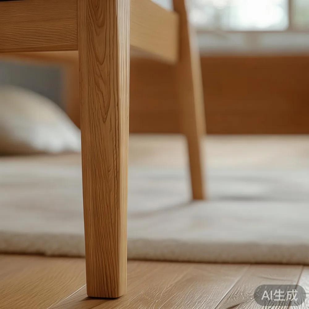 Reading a Furniture Warranty Without Getting Caught Out — detail of the base and leg construction on a bed