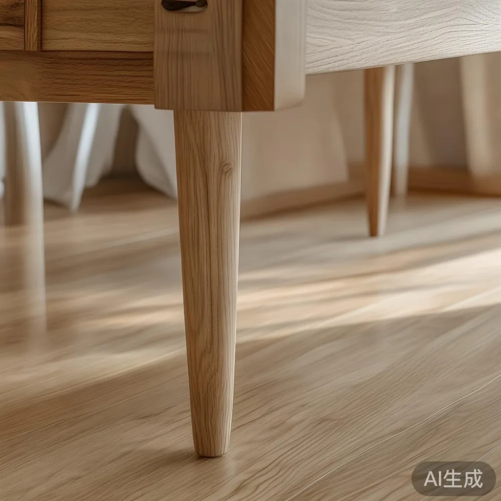How to Choose the Right Size for a Singapore HDB Living Room — detail of the base and leg construction on a bed